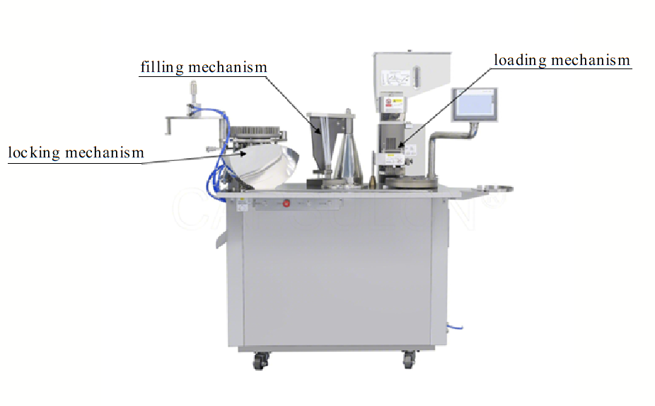 jtj v capsule filler mechanism